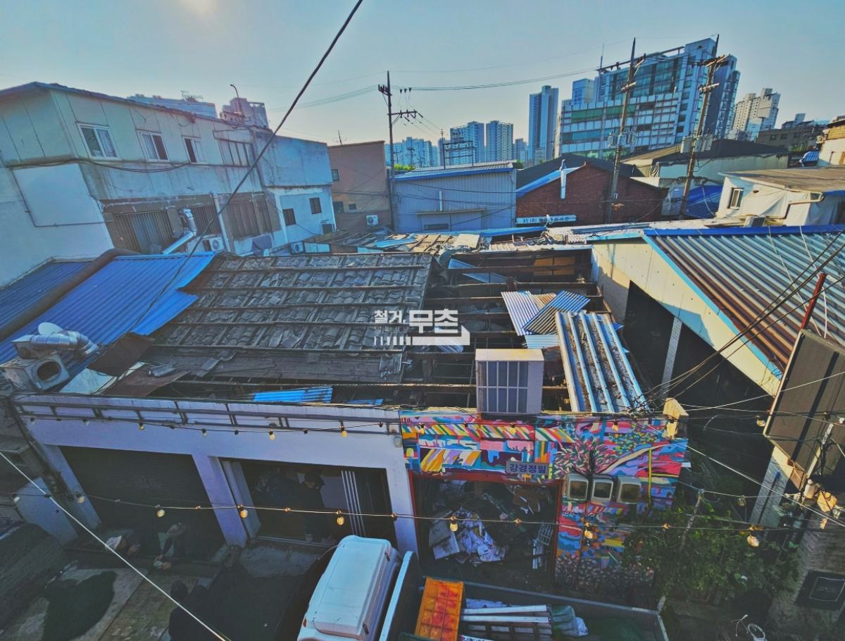 영등포구 80평 갤러리 내부철거 현장